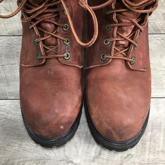 Cabela’s Mens Work Hunting Soft Toe Boots Leather Waterproof Plus Size 11.5 - Picture 5 of 11